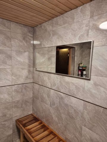 Sauna ja dussinurga ehitus 1