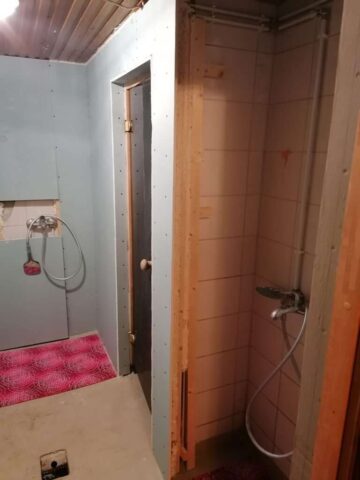 Sauna ja dussinurga ehitus 3