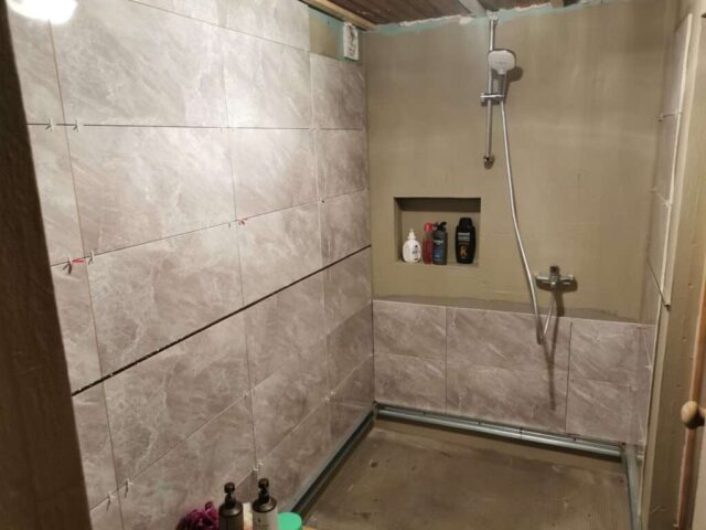 Sauna ja dussinurga ehitus 4