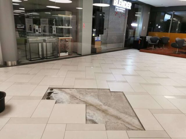 ulemiste keskuse plaatide remont 8